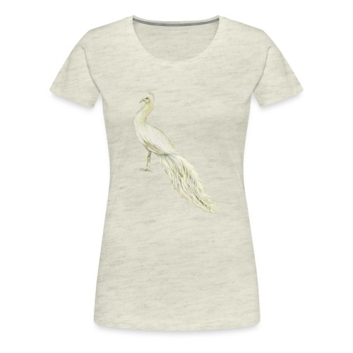 White peacock - Women's Premium T-Shirt