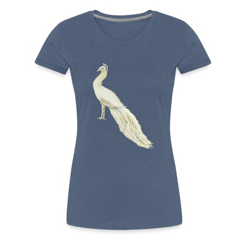 White peacock - Women's Premium T-Shirt