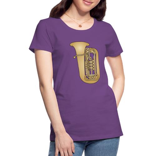 Tuba brass - Women's Premium T-Shirt