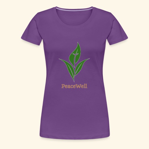PeaceWell - Support your vendor! - Women's Premium T-Shirt