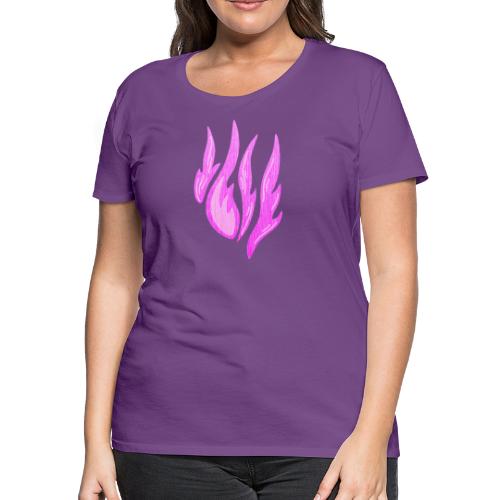 Violet Flame #3 - Women's Premium T-Shirt