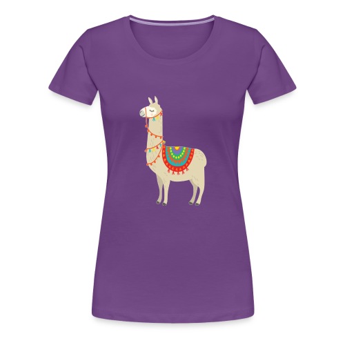 Only Drama Llama - Women's Premium T-Shirt