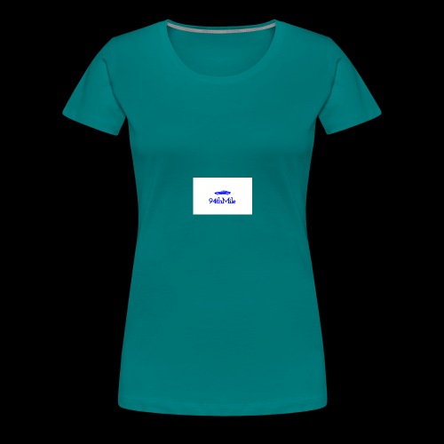 Blue 94th mile - Women's Premium T-Shirt