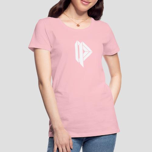 DJ Logo 2.0 [White] - Women's Premium T-Shirt