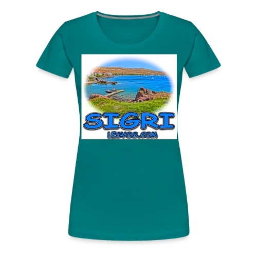 Lesvosd sigri3 jpg - Women's Premium T-Shirt