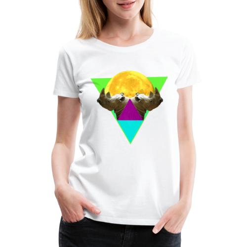 Rhinos Reflection - Women's Premium T-Shirt