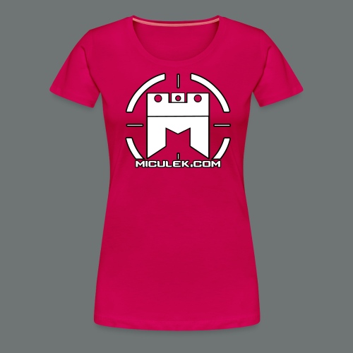 Miculekdotcom logo - Women's Premium T-Shirt