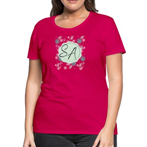 Pastel Flowers Smith Adventures - Women's Premium T-Shirt