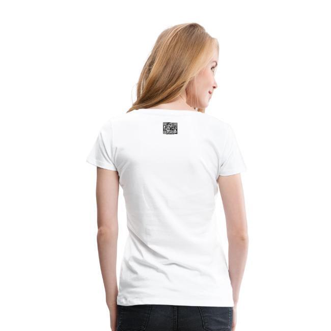 Whole + Holy Script Design -QR Black