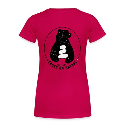 Crush On Nature Bear Logo - Women's Premium T-Shirt