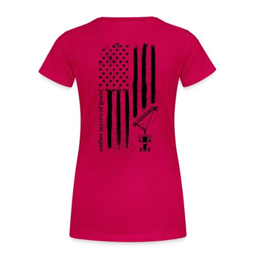 Amber waves of grain - Women's Premium T-Shirt