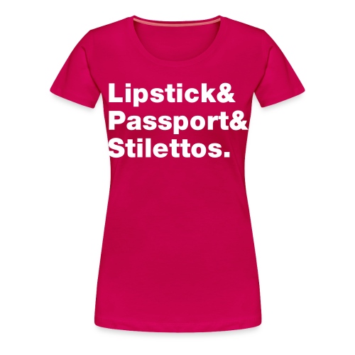 Travel essentials - Women's Premium T-Shirt
