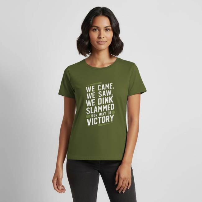 Dink Your Way to Victory! Funny Pickleball Design