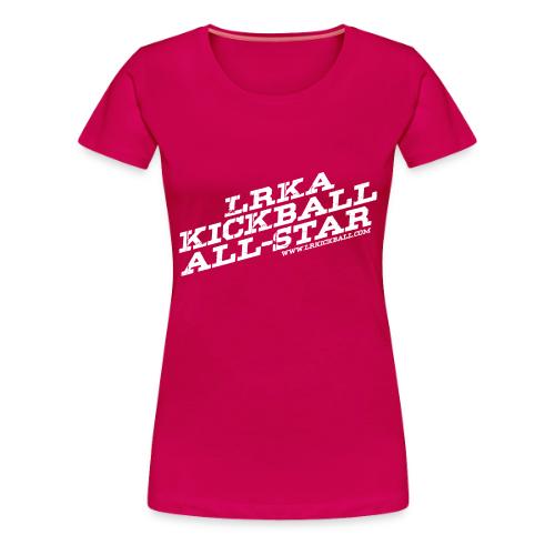 All Star White - Women's Premium T-Shirt