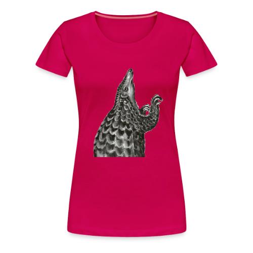 Pangolin transparent background - Women's Premium T-Shirt