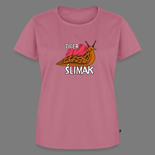 Tiger Ślimak Funny Polish Meme Animal Hybrid - Women's Premium T-Shirt