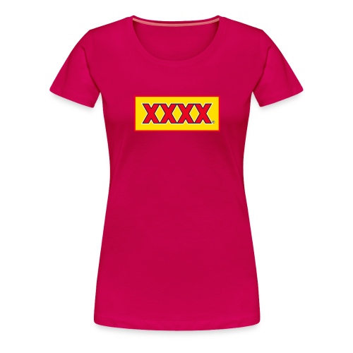 Gold Stubby Logo Beer - Women's Premium T-Shirt