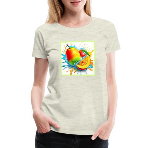 Tropical Mango Treat - Women's Premium T-Shirt