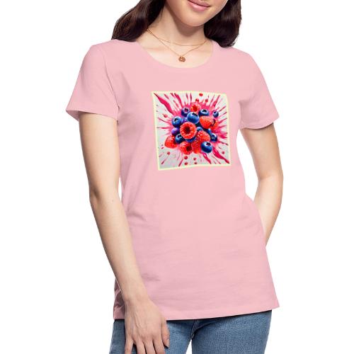 Summer Berry Sensation - Women's Premium T-Shirt