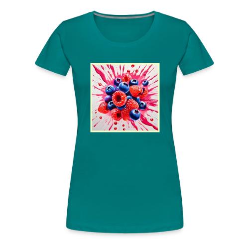 Summer Berry Sensation - Women's Premium T-Shirt
