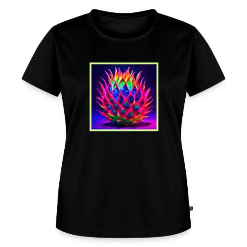 Electric Neon Dragon Fruit - Women's Premium T-Shirt
