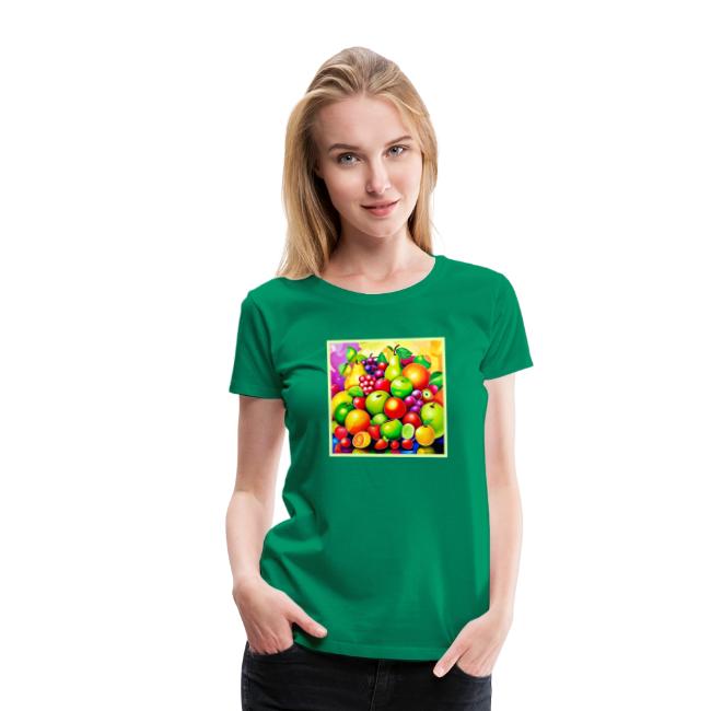 Vibrant Fruit Medley Art