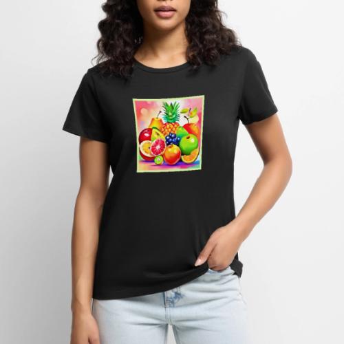 Tropical Fruit Assortment - Women's Premium T-Shirt