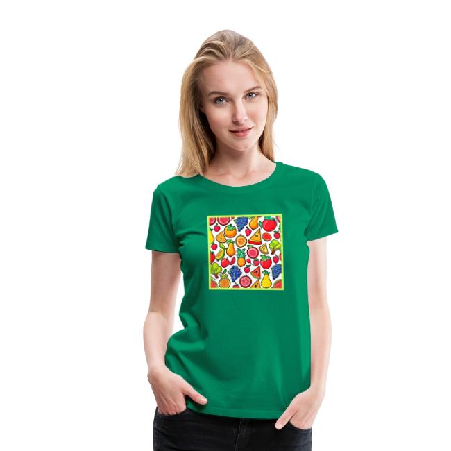 Vibrant Fruit Pattern