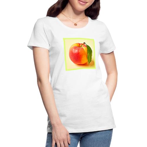 Feel the Fresh Peach Summer Vibe Design - Women's Premium T-Shirt