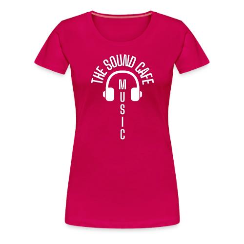 The Sound Cafe With Logo - Women's Premium T-Shirt