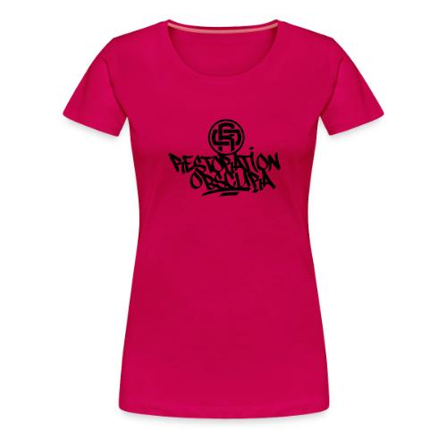 RO Tag 1. Fat marker logo. - Women's Premium T-Shirt