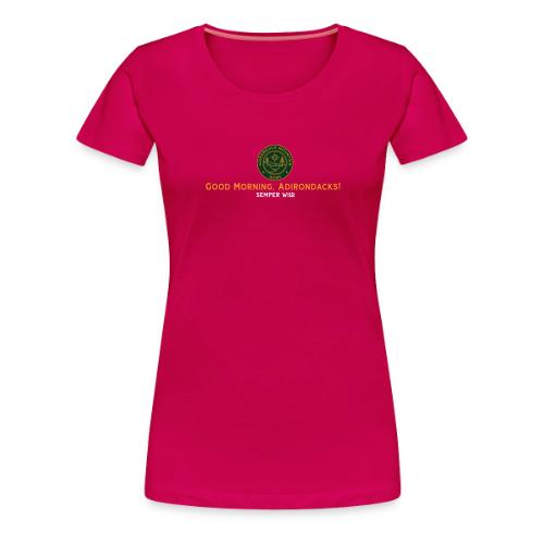 Adirondack Mountain News Good Morning Light - Women's Premium T-Shirt