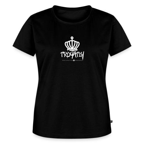 RO Troyalty Tag White - Women's Premium T-Shirt