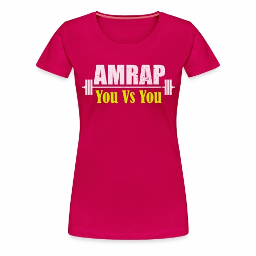 AMRAP You Vs You Grunge - Women's Premium T-Shirt