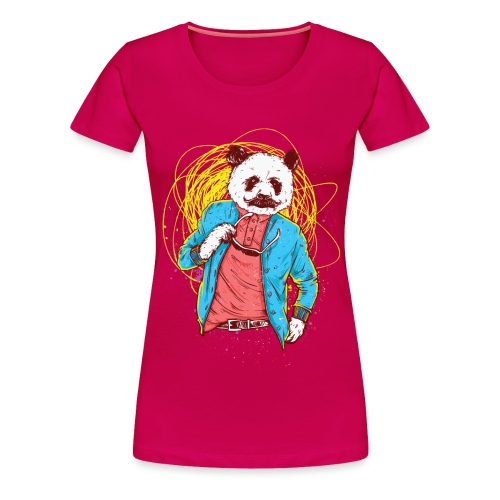 Panda Bear Movie Star - Women's Premium T-Shirt