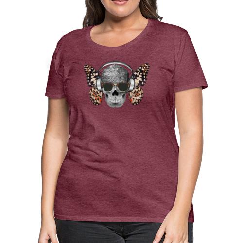 Papeel Skullterfly - Women's Premium T-Shirt