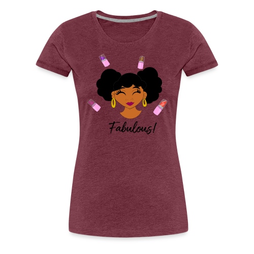 fabulous lipstick - Women's Premium T-Shirt