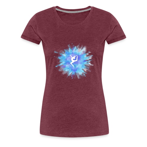 BluePurpleExplosionStagJump - Women's Premium T-Shirt