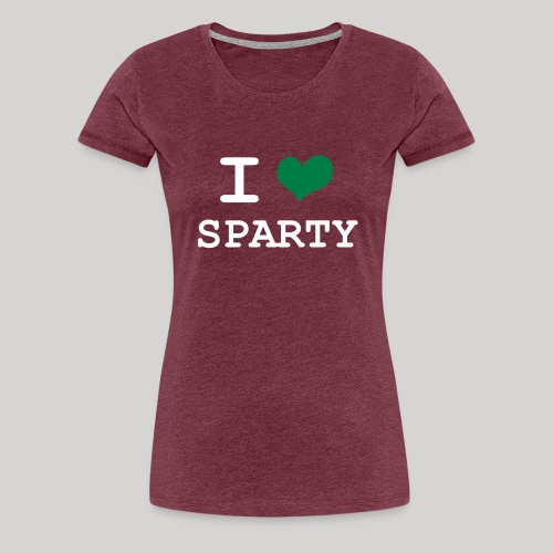 I heart Sparty - Women's Premium T-Shirt