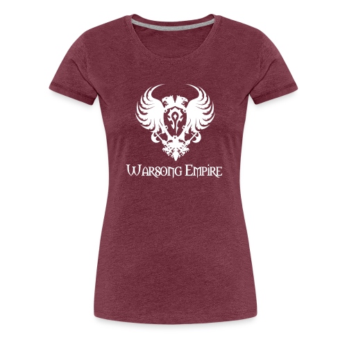 Warsong Empire (White Logo) - Women's Premium T-Shirt