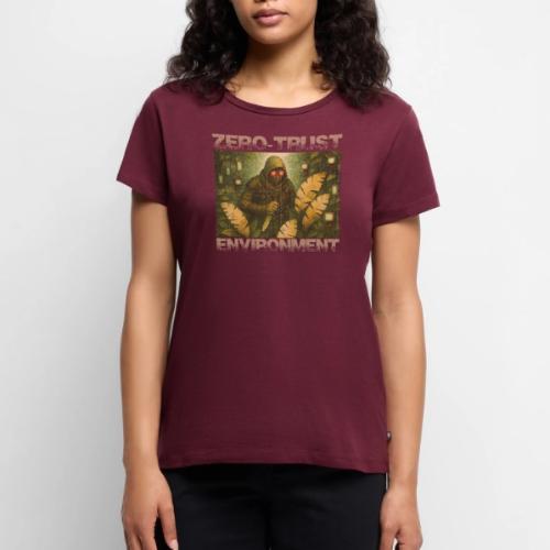 ZERO-TRUST (light lettering) - Women's Premium T-Shirt