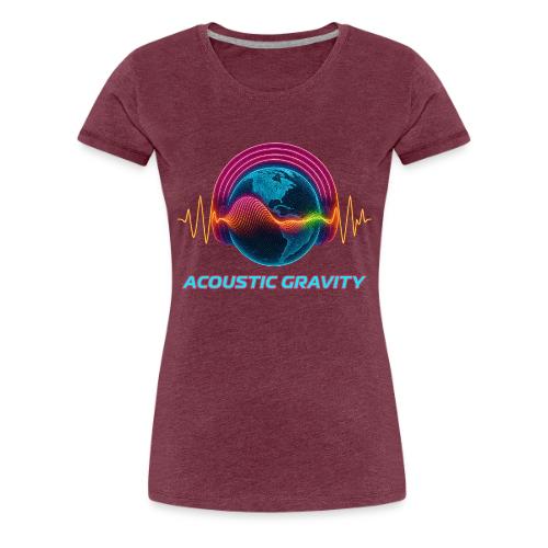 Earth's Headphones - Women's Premium T-Shirt