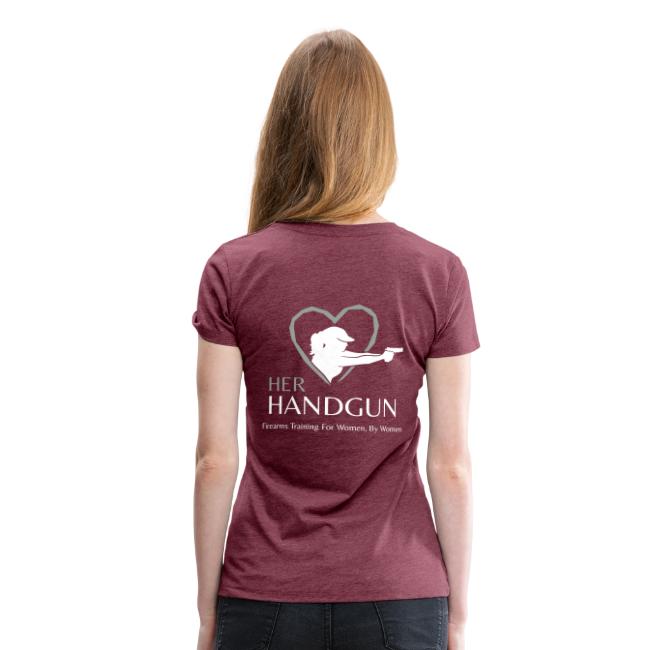 Her Handgun Logo and Tag Line