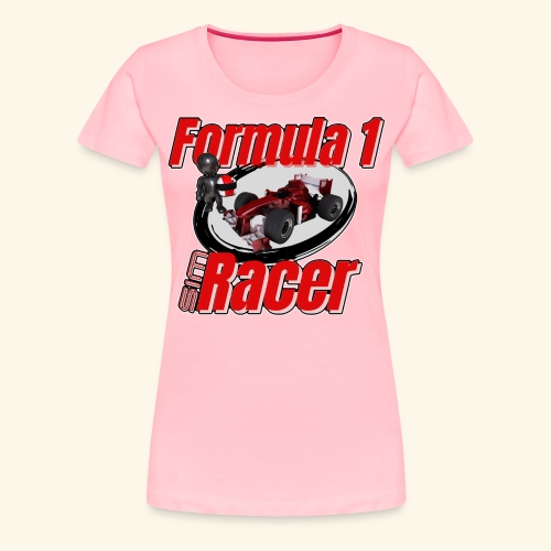Formula 1 Sim Racer - Women's Premium T-Shirt