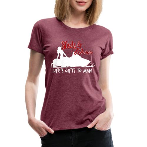 Sleds & Women - Women's Premium T-Shirt