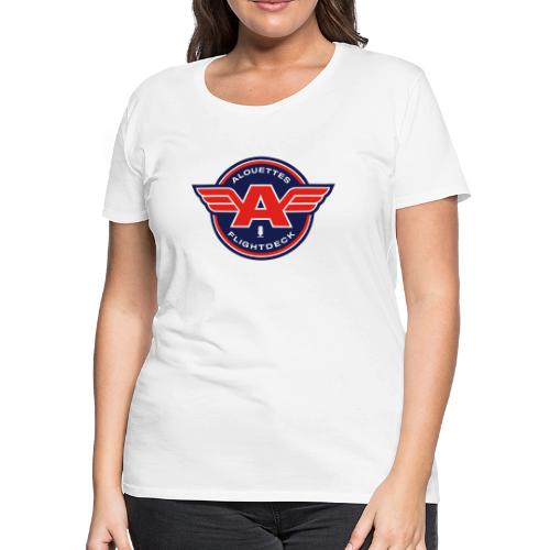 Alouettes Flightdeck Podcast primary logo - Women's Premium T-Shirt