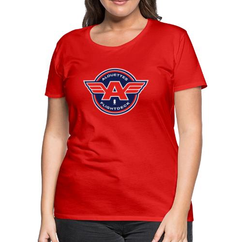 Alouettes Flightdeck Podcast primary logo - Women's Premium T-Shirt