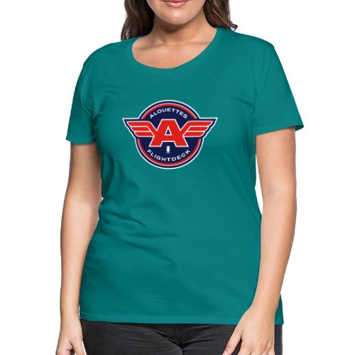 Alouettes Flightdeck Podcast primary logo - Women's Premium T-Shirt