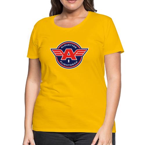 Alouettes Flightdeck Podcast primary logo - Women's Premium T-Shirt