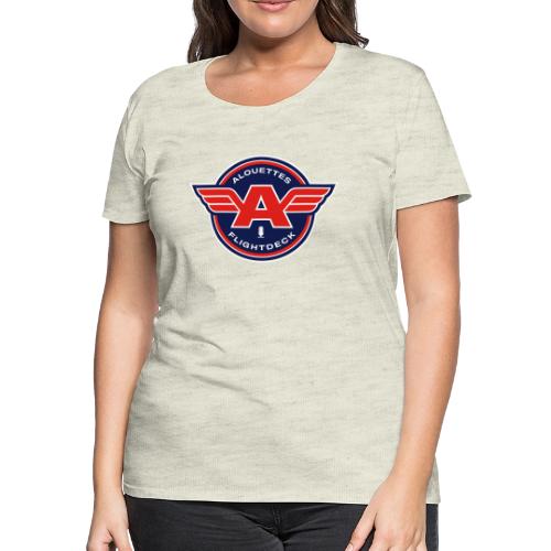 Alouettes Flightdeck Podcast primary logo - Women's Premium T-Shirt